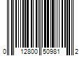 Barcode Image for UPC code 012800509812