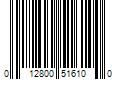 Barcode Image for UPC code 012800516100