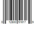 Barcode Image for UPC code 012800516179