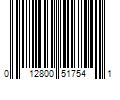 Barcode Image for UPC code 012800517541