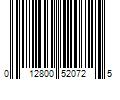 Barcode Image for UPC code 012800520725