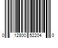 Barcode Image for UPC code 012800522040