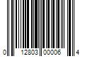 Barcode Image for UPC code 012803000064