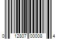 Barcode Image for UPC code 012807000084