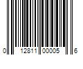 Barcode Image for UPC code 012811000056