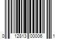 Barcode Image for UPC code 012813000061