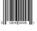 Barcode Image for UPC code 012816000051