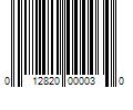 Barcode Image for UPC code 012820000030