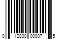 Barcode Image for UPC code 012830000075