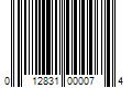 Barcode Image for UPC code 012831000074