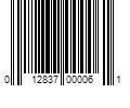 Barcode Image for UPC code 012837000061