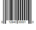 Barcode Image for UPC code 012840000010