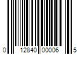 Barcode Image for UPC code 012840000065