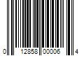 Barcode Image for UPC code 012858000064