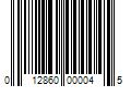 Barcode Image for UPC code 012860000045