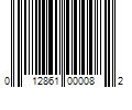 Barcode Image for UPC code 012861000082