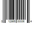 Barcode Image for UPC code 012865000064