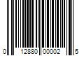 Barcode Image for UPC code 012880000025