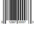 Barcode Image for UPC code 012887000073