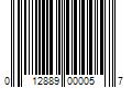 Barcode Image for UPC code 012889000057