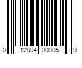 Barcode Image for UPC code 012894000059