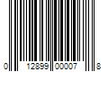 Barcode Image for UPC code 012899000078