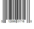 Barcode Image for UPC code 012899017168