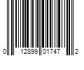 Barcode Image for UPC code 012899017472