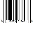 Barcode Image for UPC code 012899019438