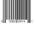 Barcode Image for UPC code 012900000141