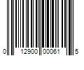 Barcode Image for UPC code 012900000615