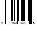 Barcode Image for UPC code 012900000875