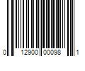 Barcode Image for UPC code 012900000981