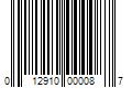 Barcode Image for UPC code 012910000087