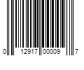 Barcode Image for UPC code 012917000097