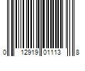 Barcode Image for UPC code 012919011138