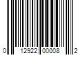 Barcode Image for UPC code 012922000082