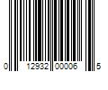 Barcode Image for UPC code 012932000065