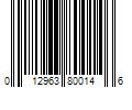 Barcode Image for UPC code 012963800146