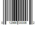 Barcode Image for UPC code 012966000062