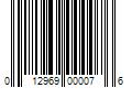 Barcode Image for UPC code 012969000076