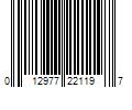 Barcode Image for UPC code 012977221197