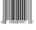 Barcode Image for UPC code 012982000077