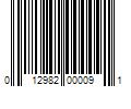 Barcode Image for UPC code 012982000091