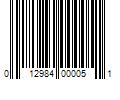 Barcode Image for UPC code 012984000051