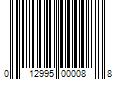 Barcode Image for UPC code 012995000088