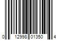 Barcode Image for UPC code 012998013504