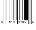 Barcode Image for UPC code 012998363456