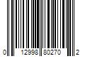 Barcode Image for UPC code 012998802702