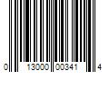 Barcode Image for UPC code 013000003414